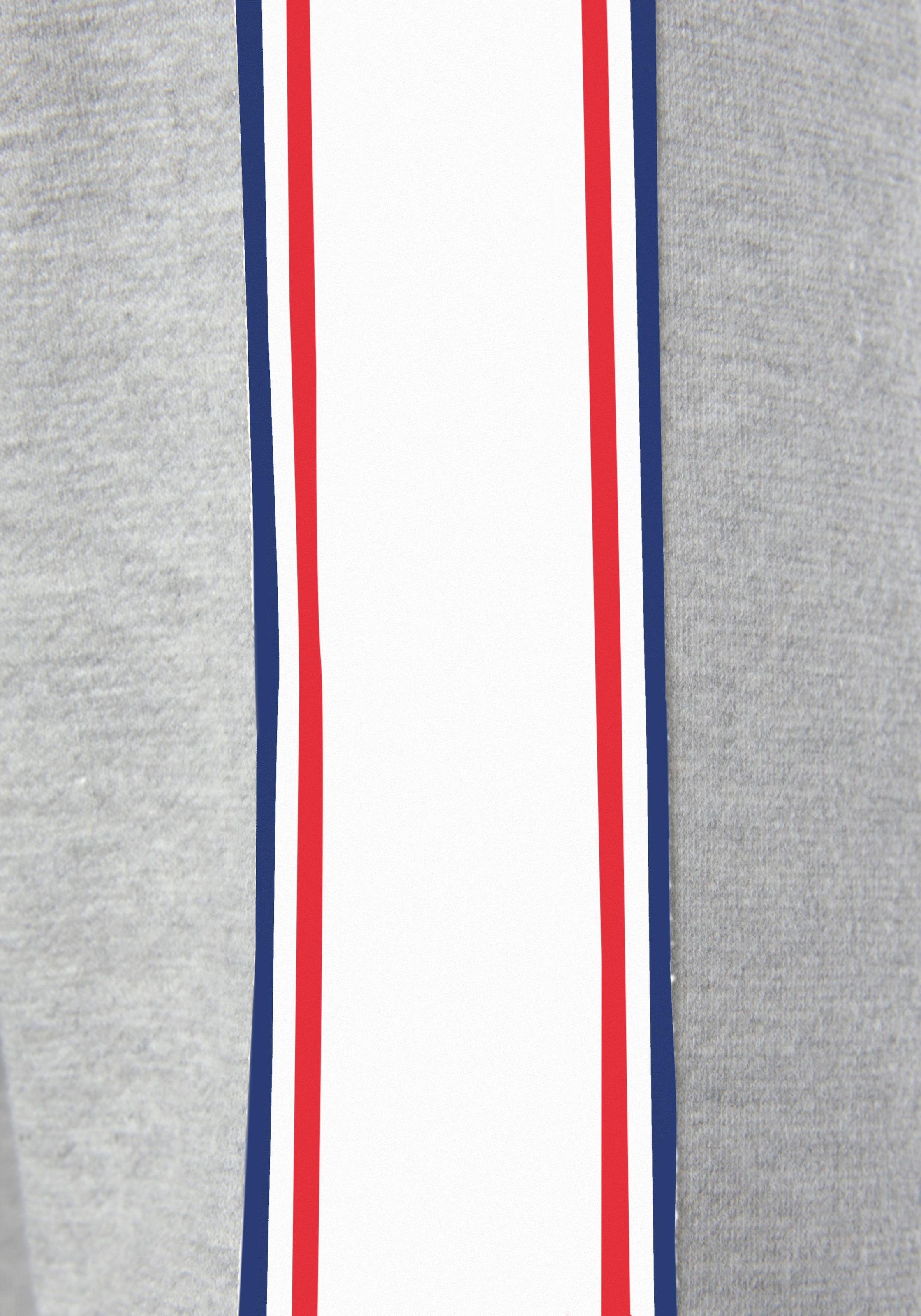H.I.S Sweatjacke , mit gestreiftem Tape an den Ärmeln, Loungewear, Loungeanzug