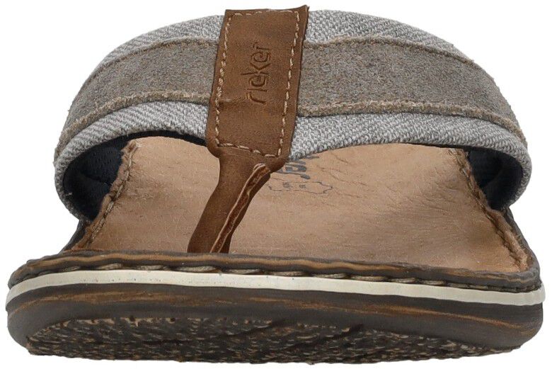Rieker Teenslippers taupe