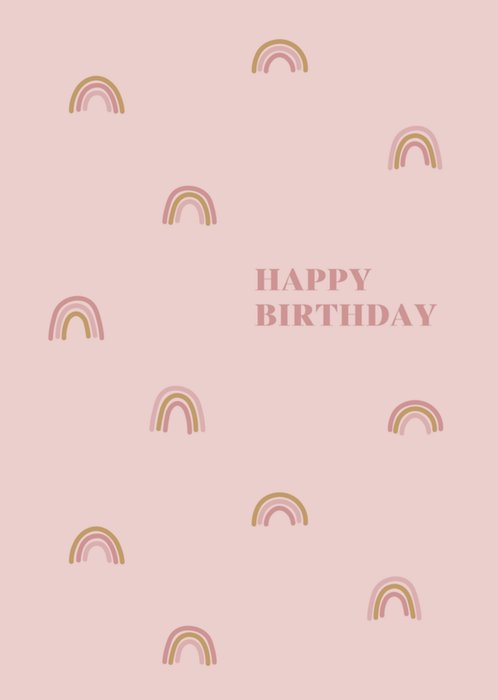 Little Dutch | Verjaardagskaart | Regenboog