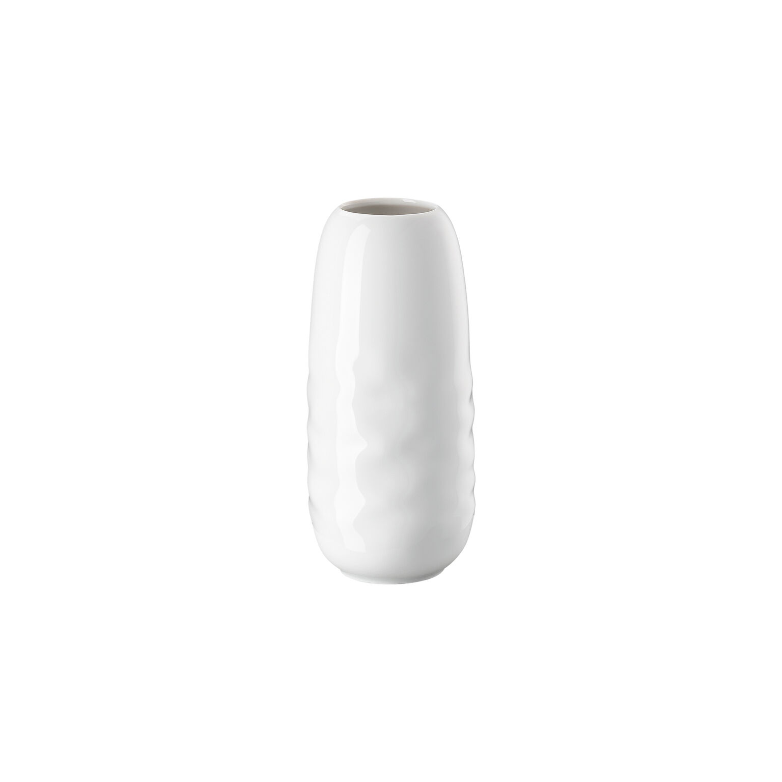 Vesi Wavelets weiss Vase 18 cm