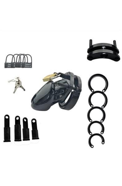 Cocklock Chastity Cage Mini Locky Black 6 x 3,2 cm Kyskhetsbur
