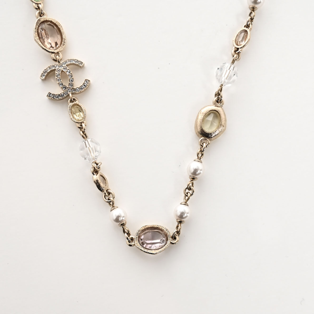 Chanel Collier Perles blanc - Neuf sans étiquette