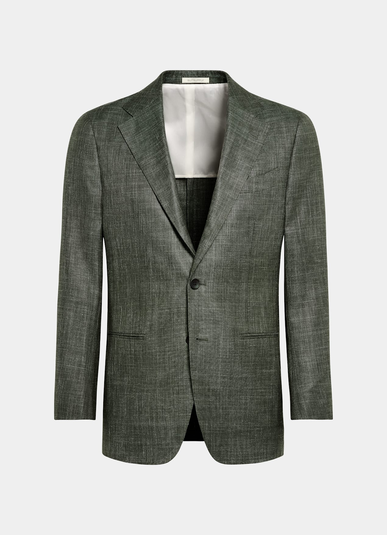 Costume Havana coupe Tailored vert foncé