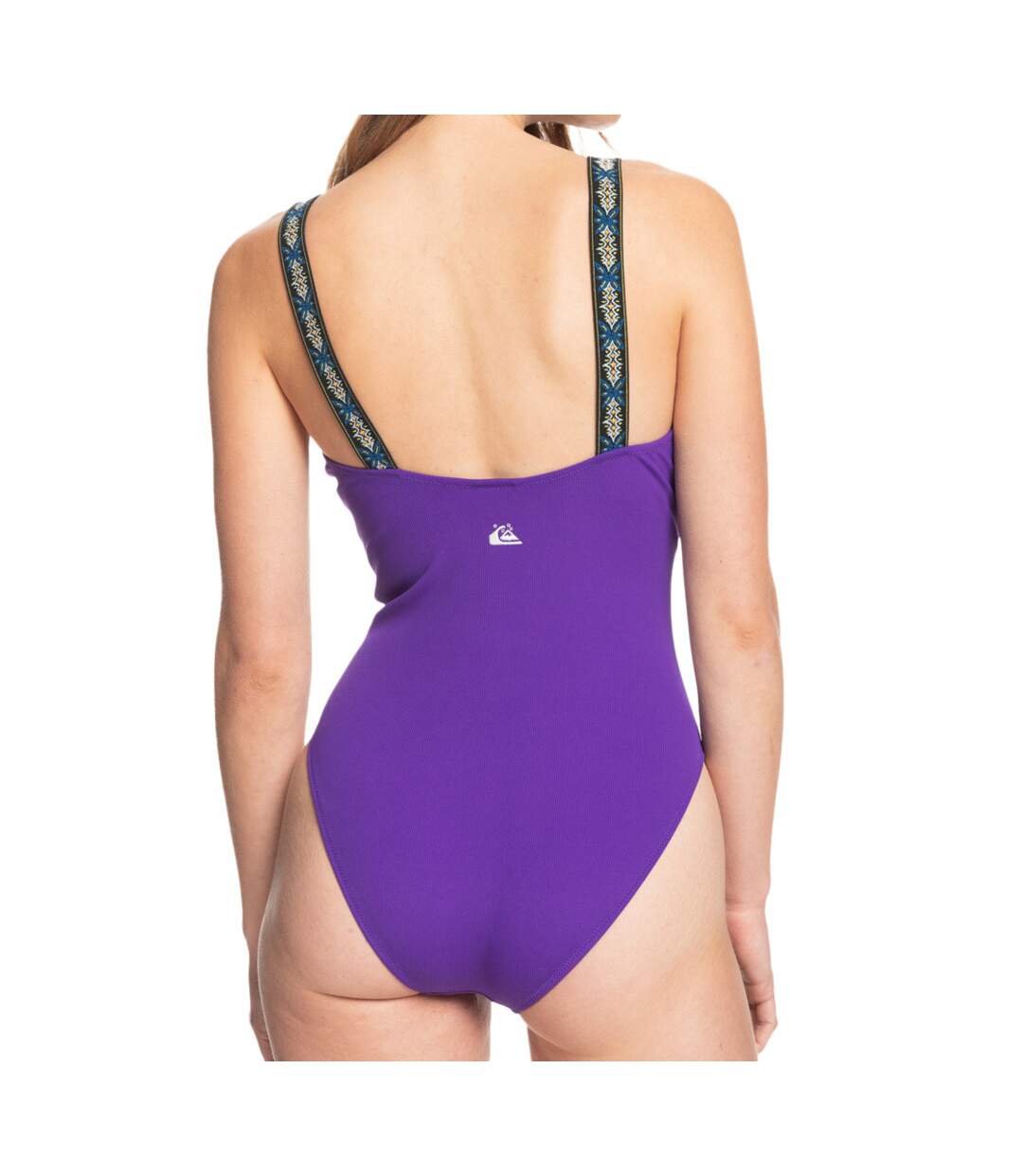 Maillot de Bain Violet Femme Quiksilver The Rib
