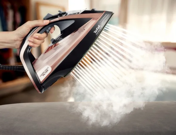 [OUTLET] - Tefal Ultimate Pure FV9845E0 Dampstrygejern - Rødmen d'été