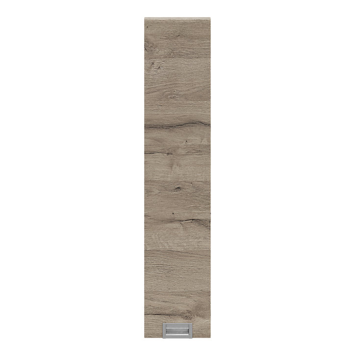 Porte de meuble de cuisine Pachira décor bois clair l. 15 cm x H. 72 cm GoodHome