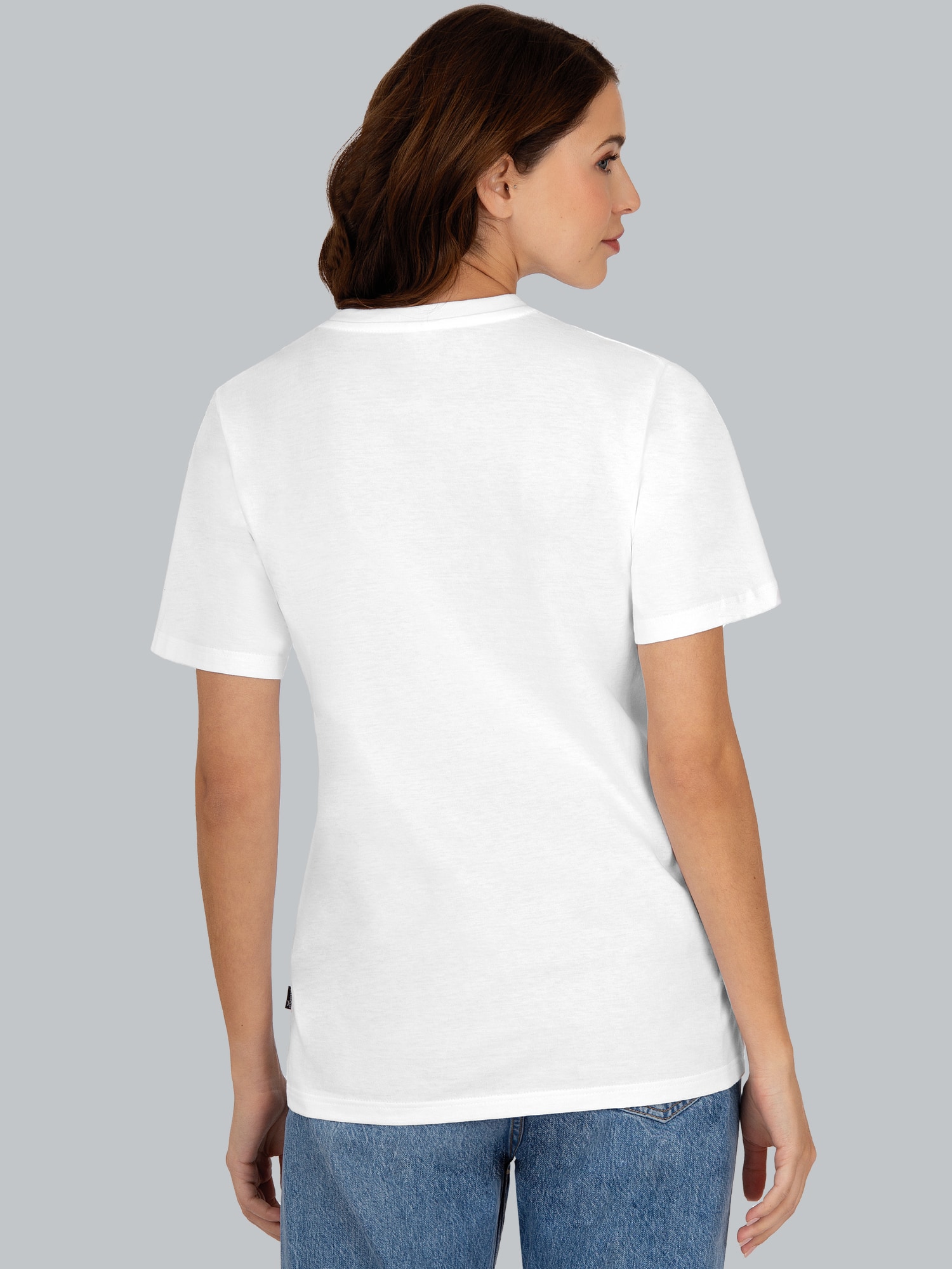 T-Shirt aus 100% Baumwolle Weiss