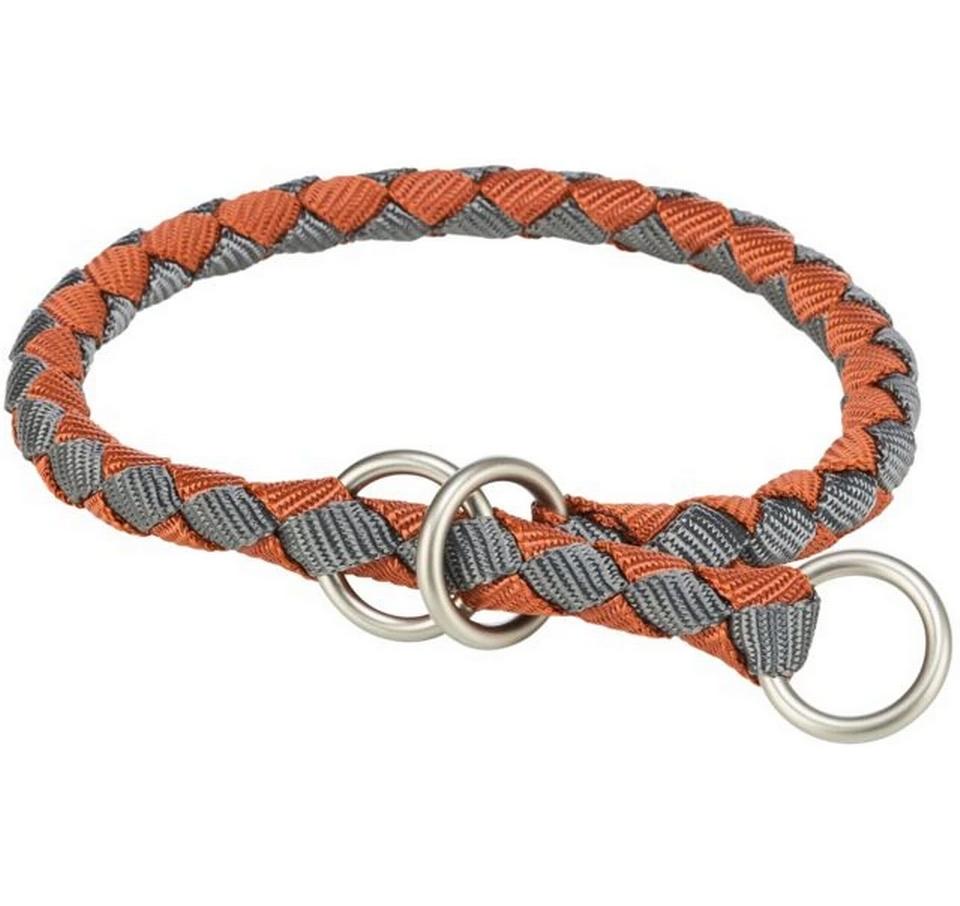 Cavo Zug-Stopp-Halsband L Grau/OrangeGurtband für Hunde