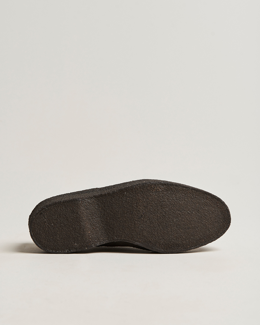 Sanders Gibson Lo Top Derby Polo Snuff Suede