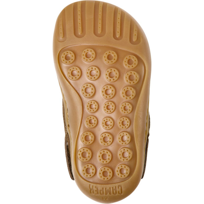 Camper Camper Peu Twins Bottines Fourrées Lapin Marron