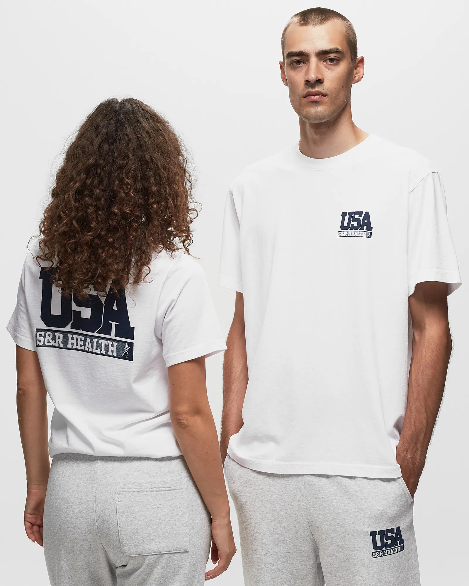 Sporty & Rich TEAM USA T SHIRT