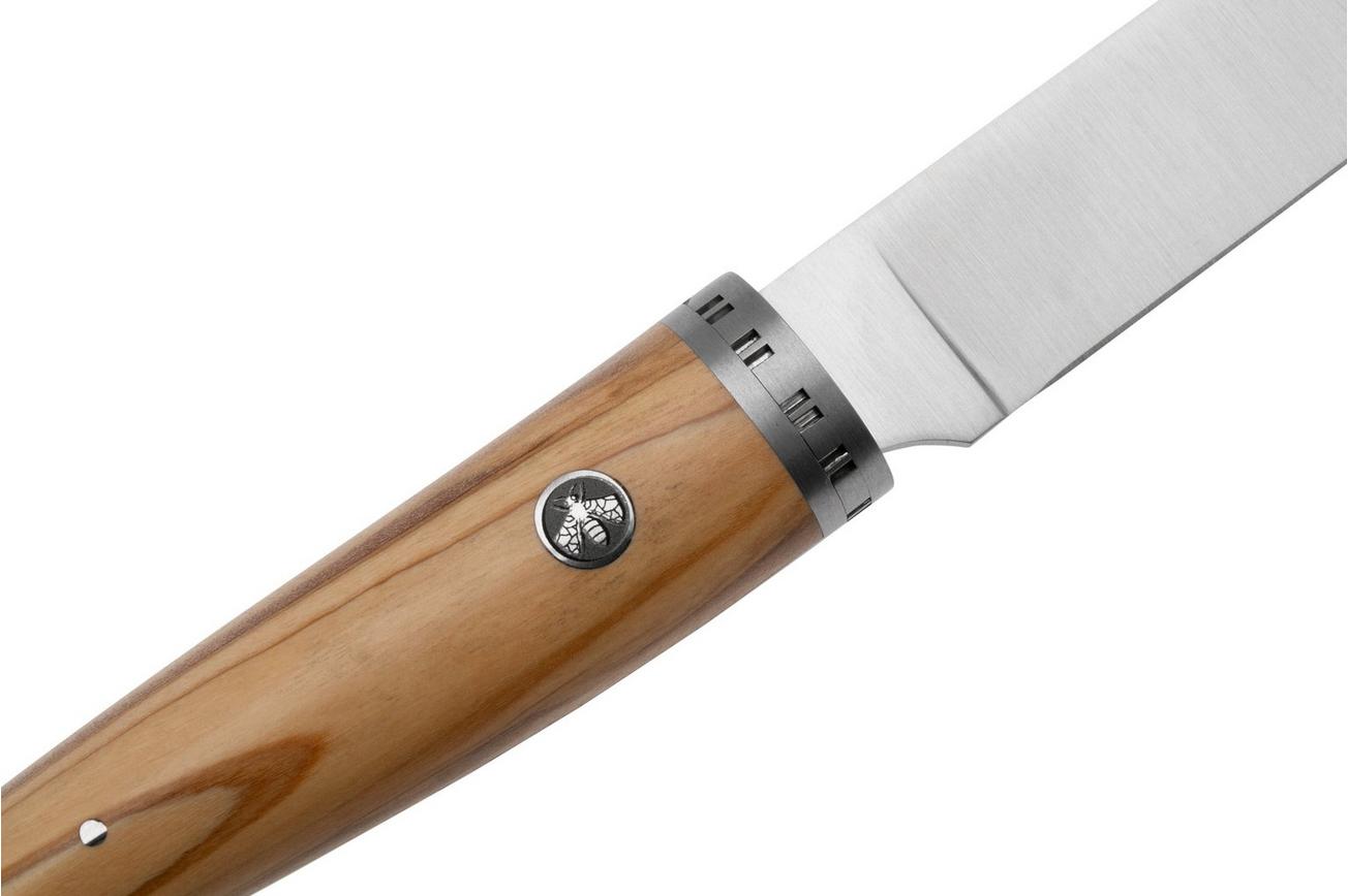 Laguiole en Aubrac Gourmet FGO20OLI olijfhout, uitbeenmes, 20 cm