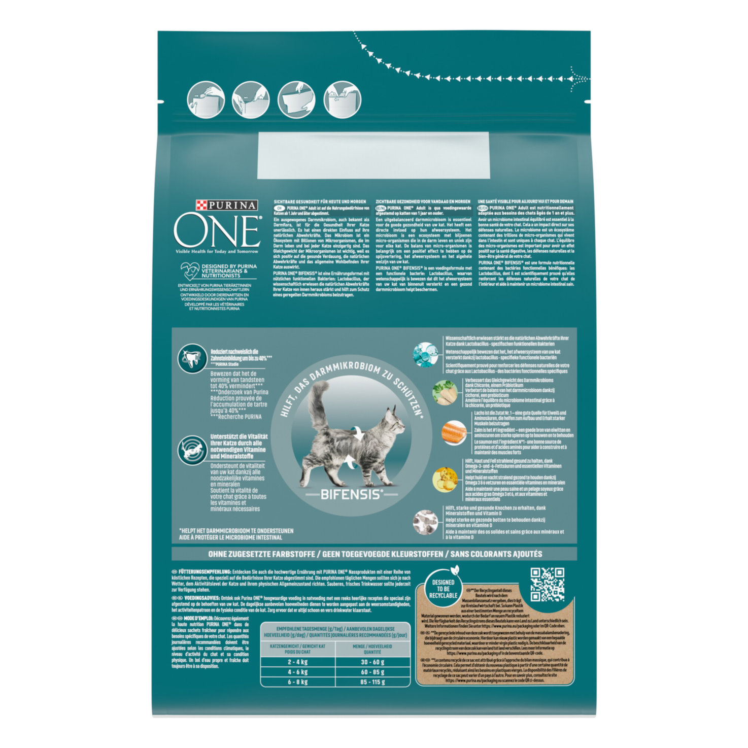 Purina ONE Adult Lachs+Vollkorn