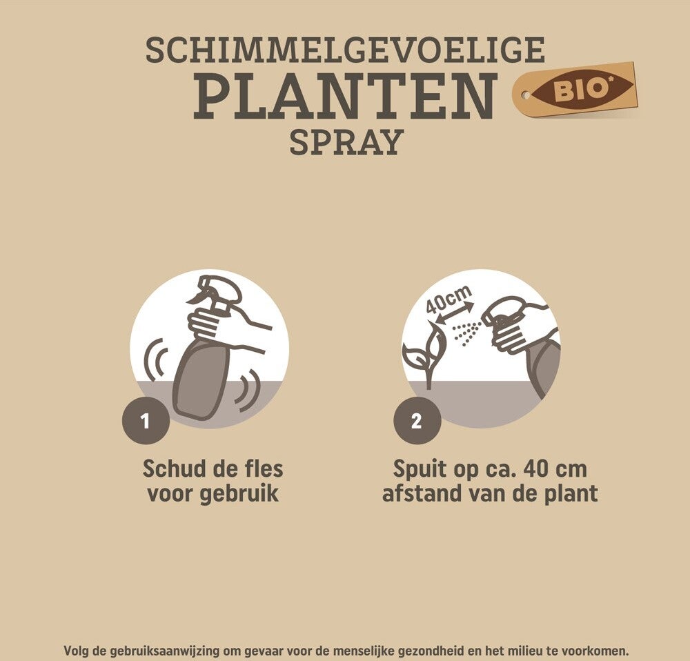 Pokon Bio Kuur Voor Weerbare en Gezonde Rozen Spray 750 ml