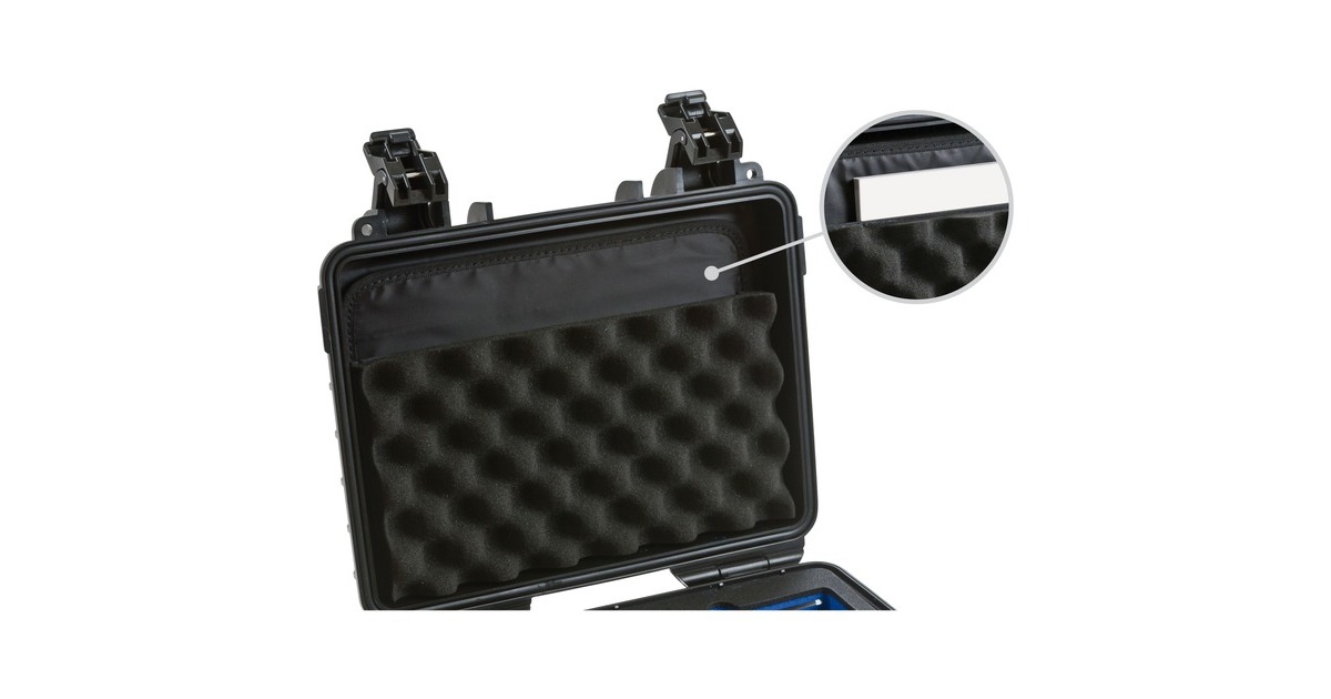 B&WDekseltas voor Type 1000 & 2000  (Zwart)