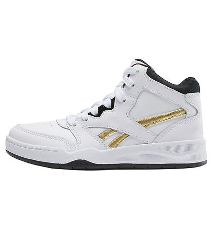 Reebok Classic Støvler - BB4500 Court - Hvid m. Sort/Guld