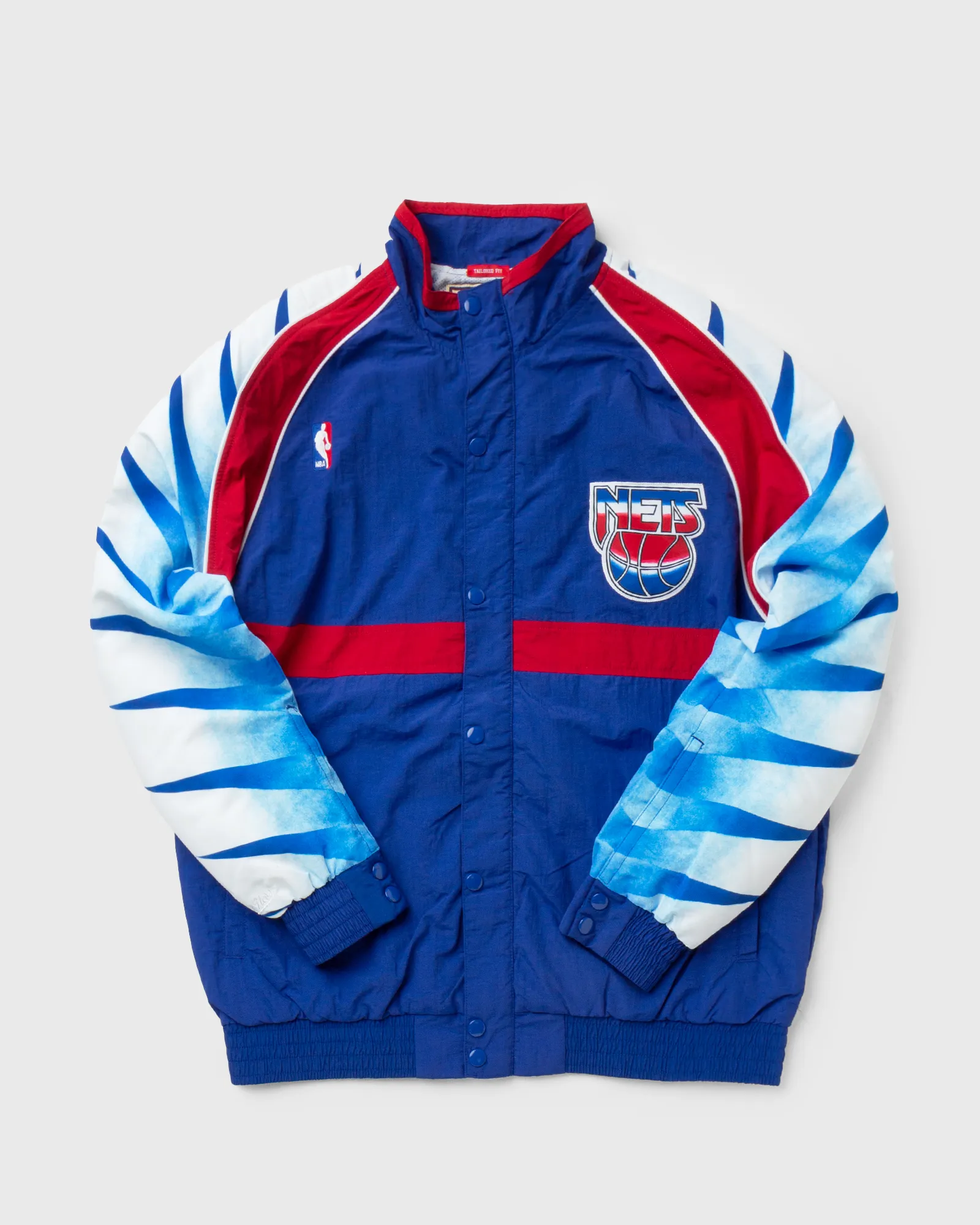 Jaqueta de aquecimento autêntica da NBA da Mitchell & Ness, New Jersey Nets, temporada 1993-94.