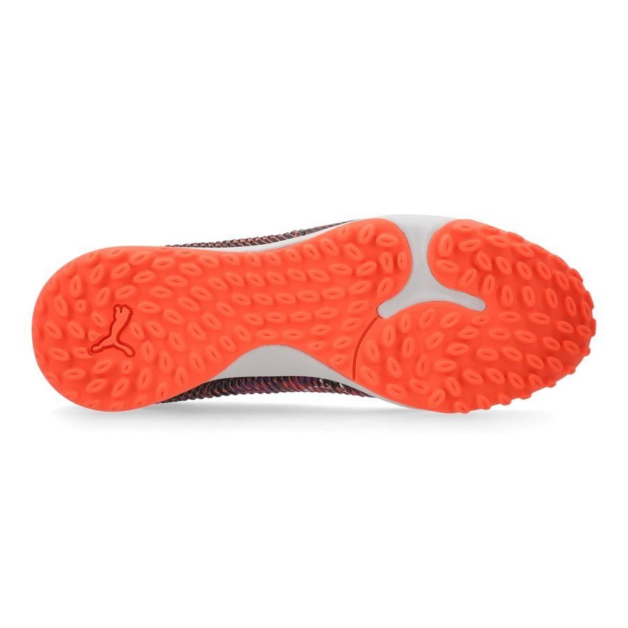 PUMA Future 8 Match Low TT Unlimited - Noir/Blanc/Glowing Red