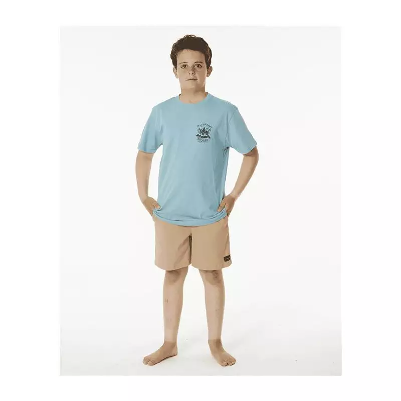 Teeshirt junior RIPCURL Search Trip Tee-Boy Dusty Blue