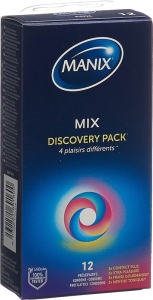 MANIX Mix Präservative, 12 Stück
