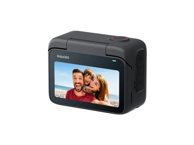 Insta360 Go 3S - Standard Bundle - action-kamera - 4K / 30 fps - flash 64 GB - Bluetooth, Wi-Fi - undervands op til 10 m - midnat sort