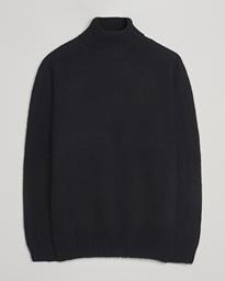 Harley Of Scotland Brushed Supersoft Lambswool Rollneck Tartan