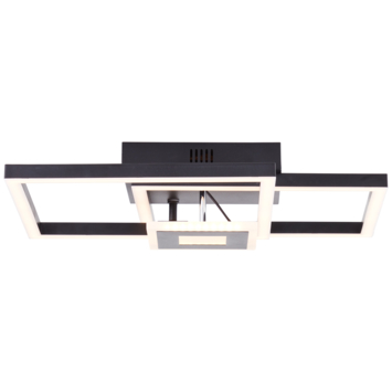 Brilliant plafondlamp Bray 22W 2900 lm zwart