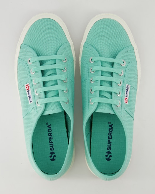 Superga 2750-Cotu Classic Schnürschuhe in Grün