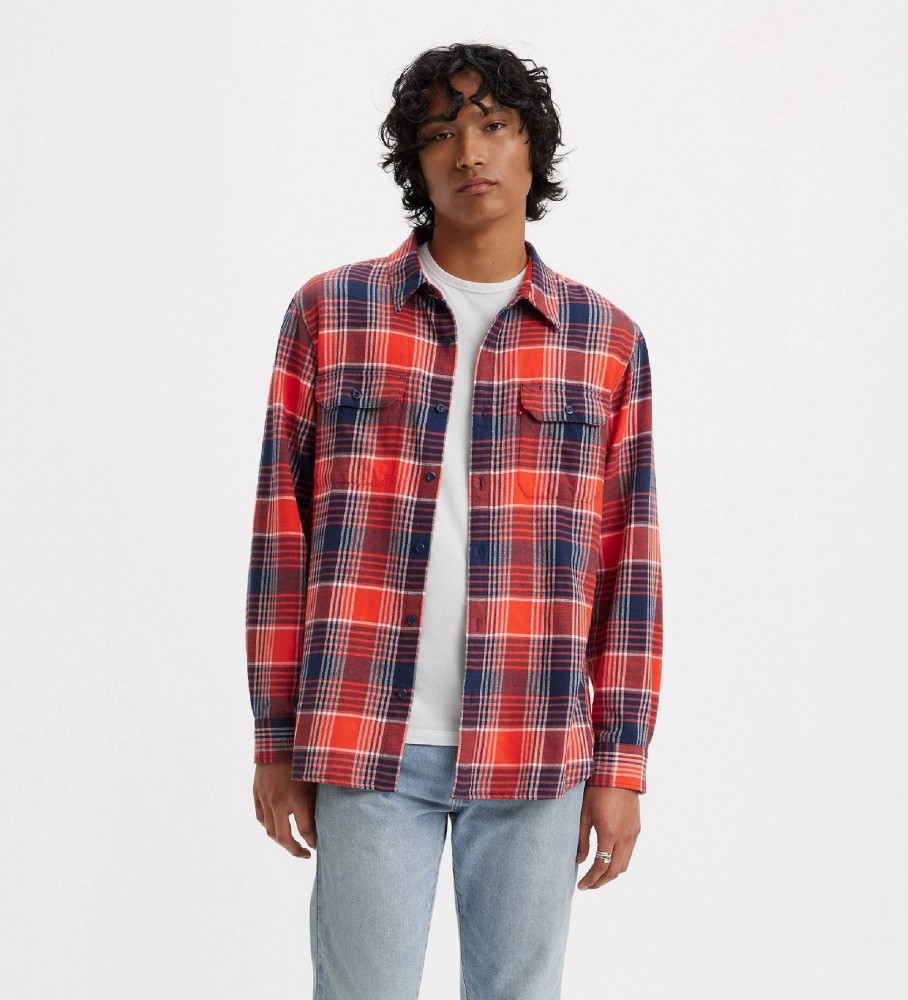 Sobretudo Levi's Jackson Worker, Vermelho