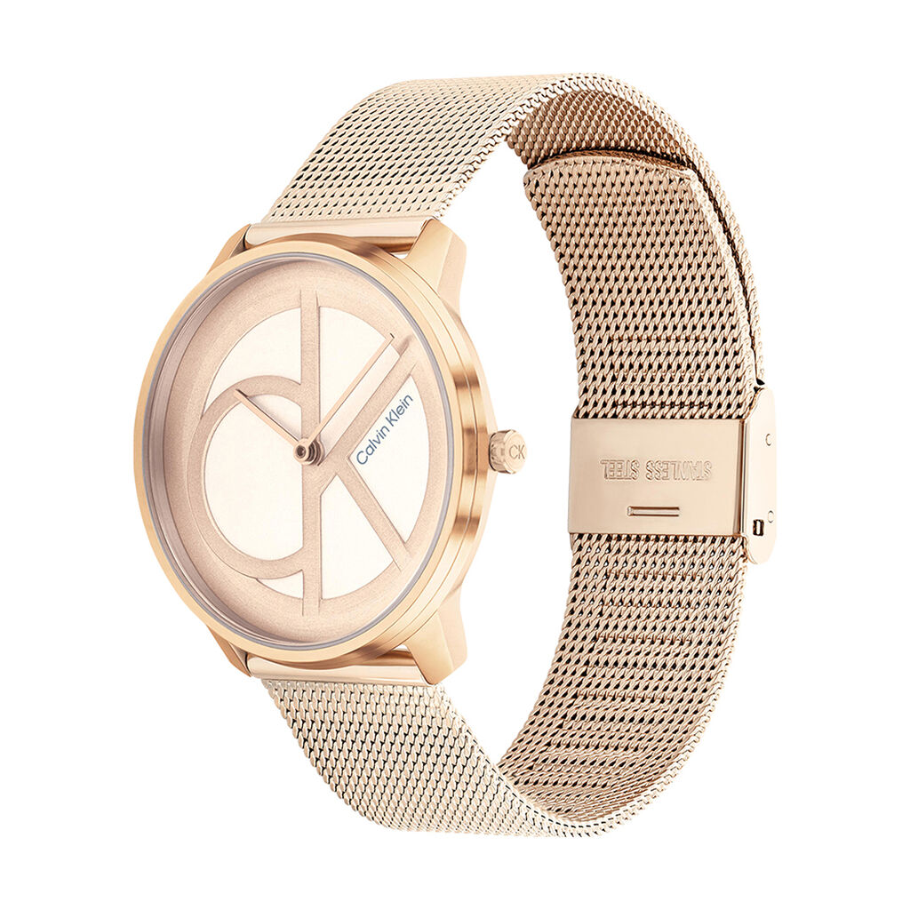 Montre Calvin Klein Iconic Mesh Rose
