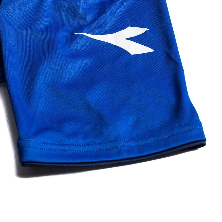 Diadora T-shirt d'Entraînement Equipo - Bleu/Blanc Enfant