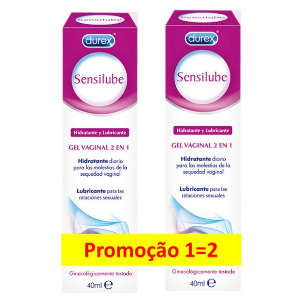 Durex Sensilube Gel Lubrificante 2x40ml