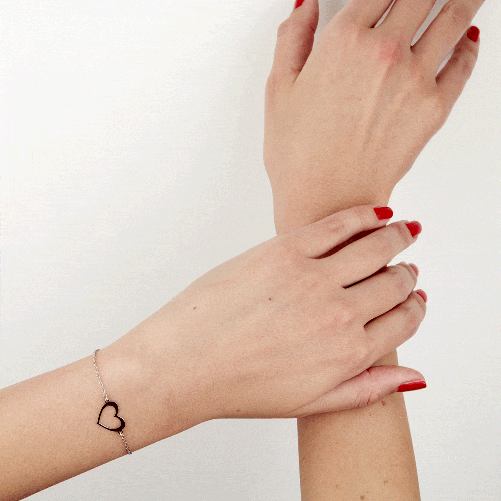 Bracelet Cosima Argent Blanc
