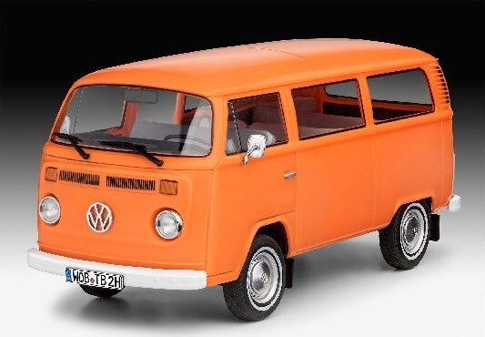 Revell - Vw T2 Bus Bil Byggesæt - 1:24 - Easy Click - 67667
