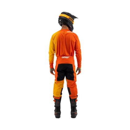 Tenue cross Leatt 3.5 RIDE KIT MAILLOT+PANTALON 2025 - Orange / Noir