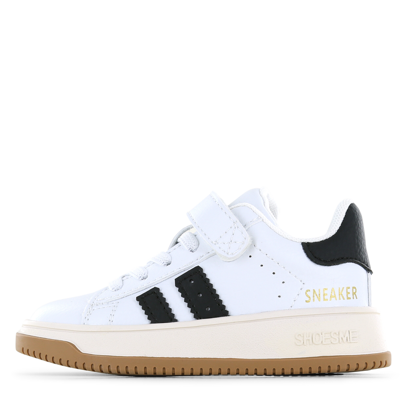 Shoesme weiß-schwarzer Sneaker