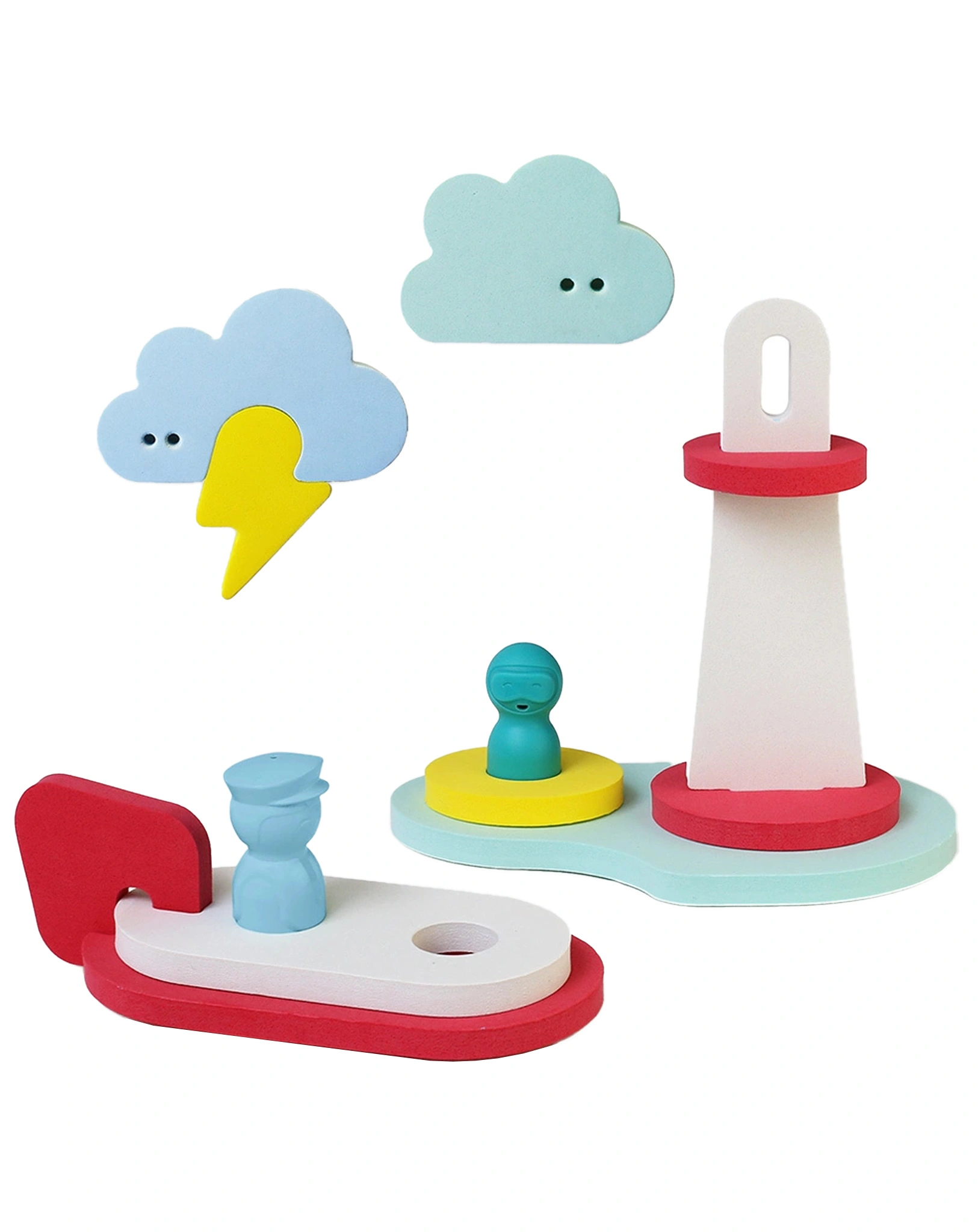 Badewannenspielzeug QUUTOPIA PUZZLE FRIENDS - TO THE RESCUE 13-teilig