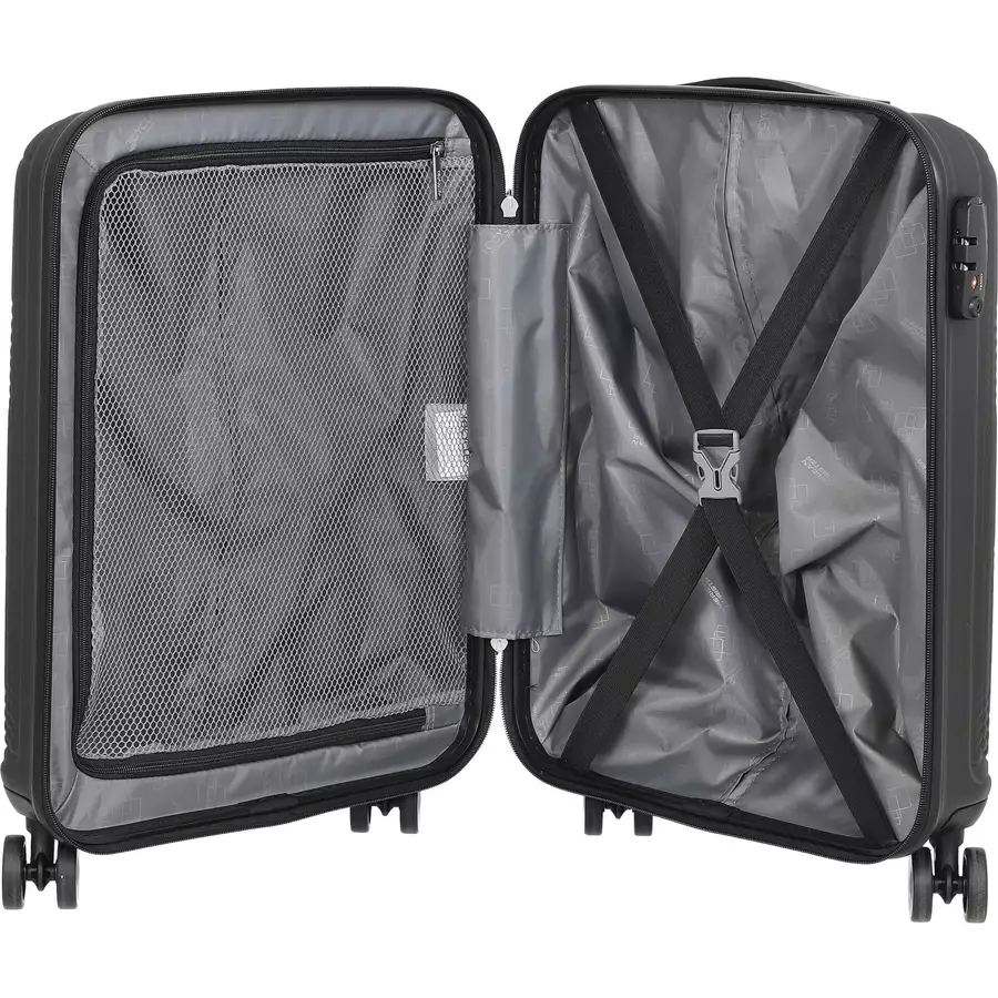 American Tourister SunChaser - 4-Rollen-Kabinentrolley 55 cm black
