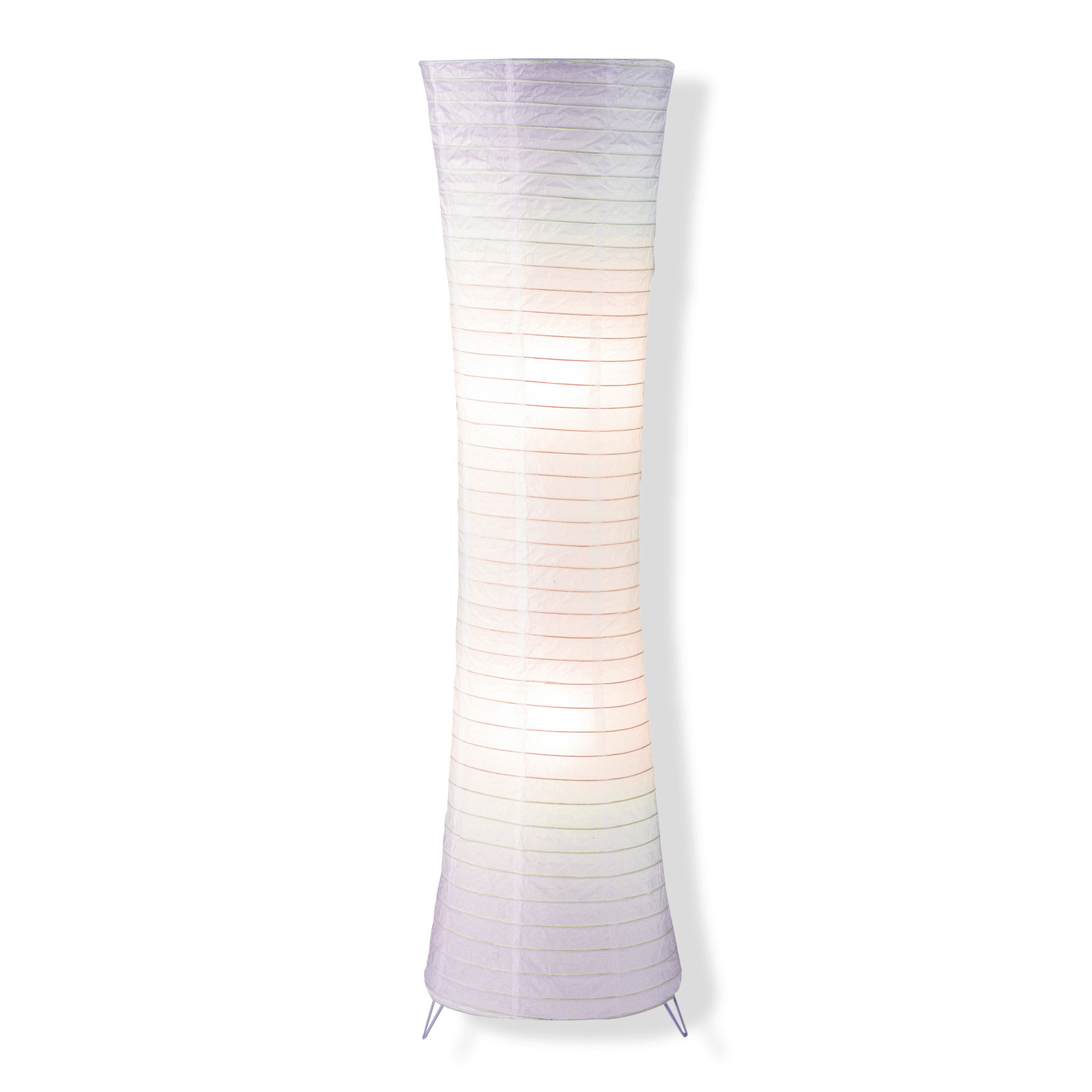Stehlampe - Papier weiß - 122 cm hoch