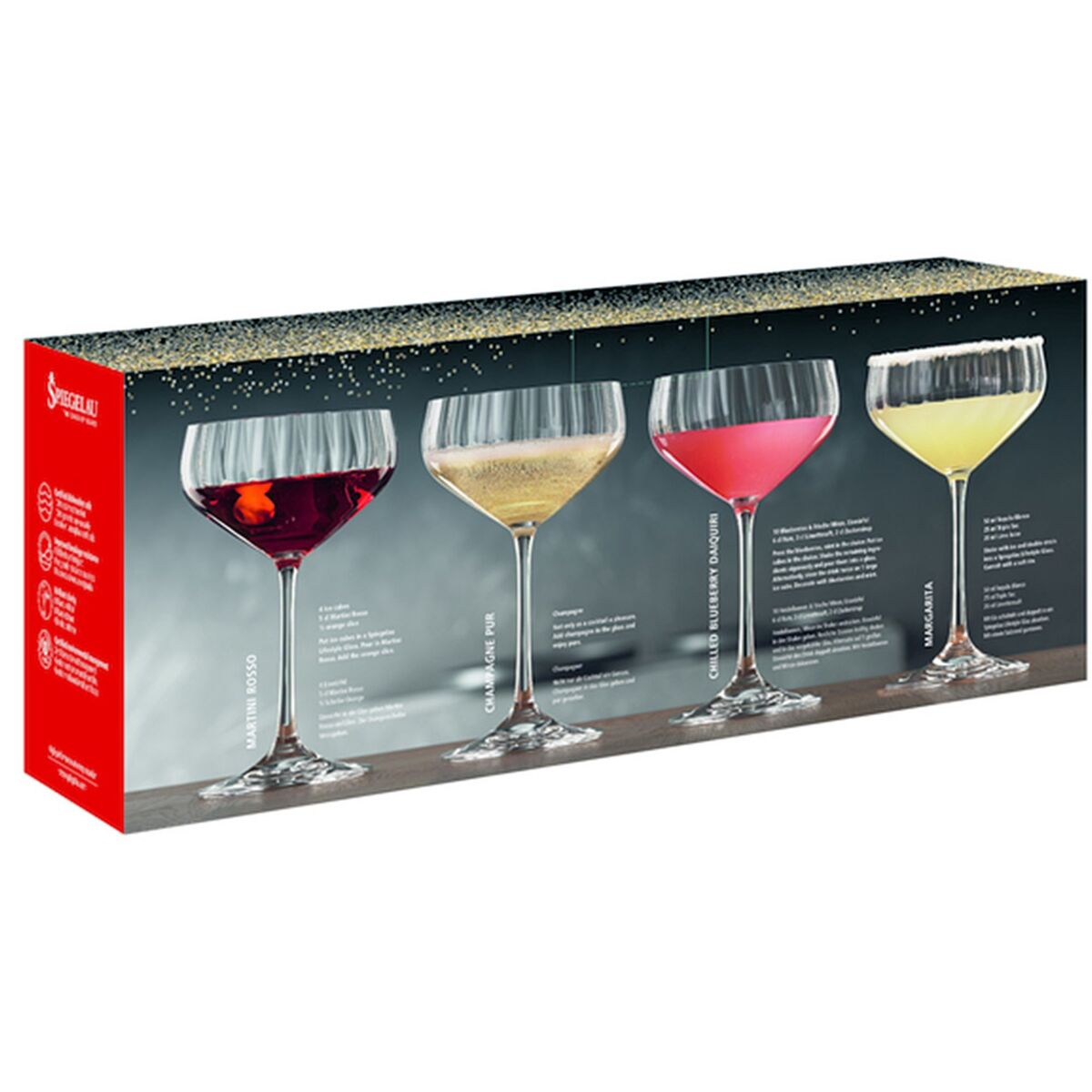 LifeStyle coupe champagneglass 4 stk