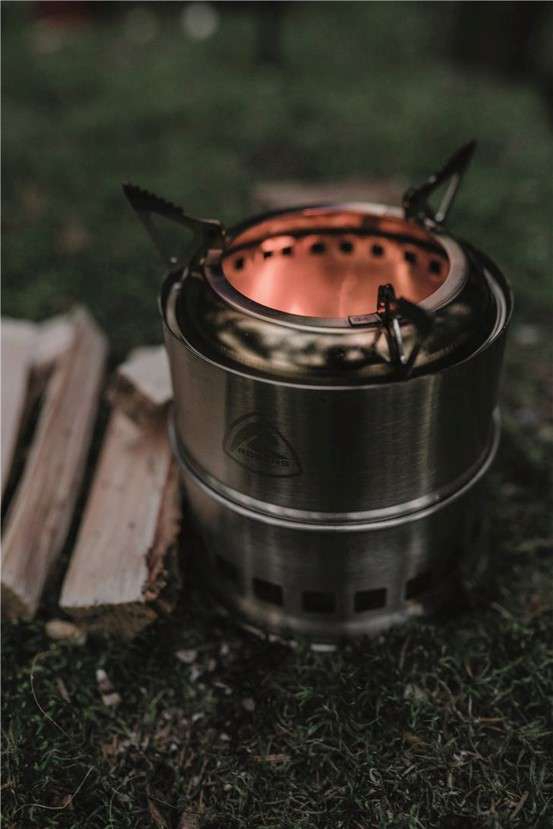 Robens Lumberjack Holzofen silber