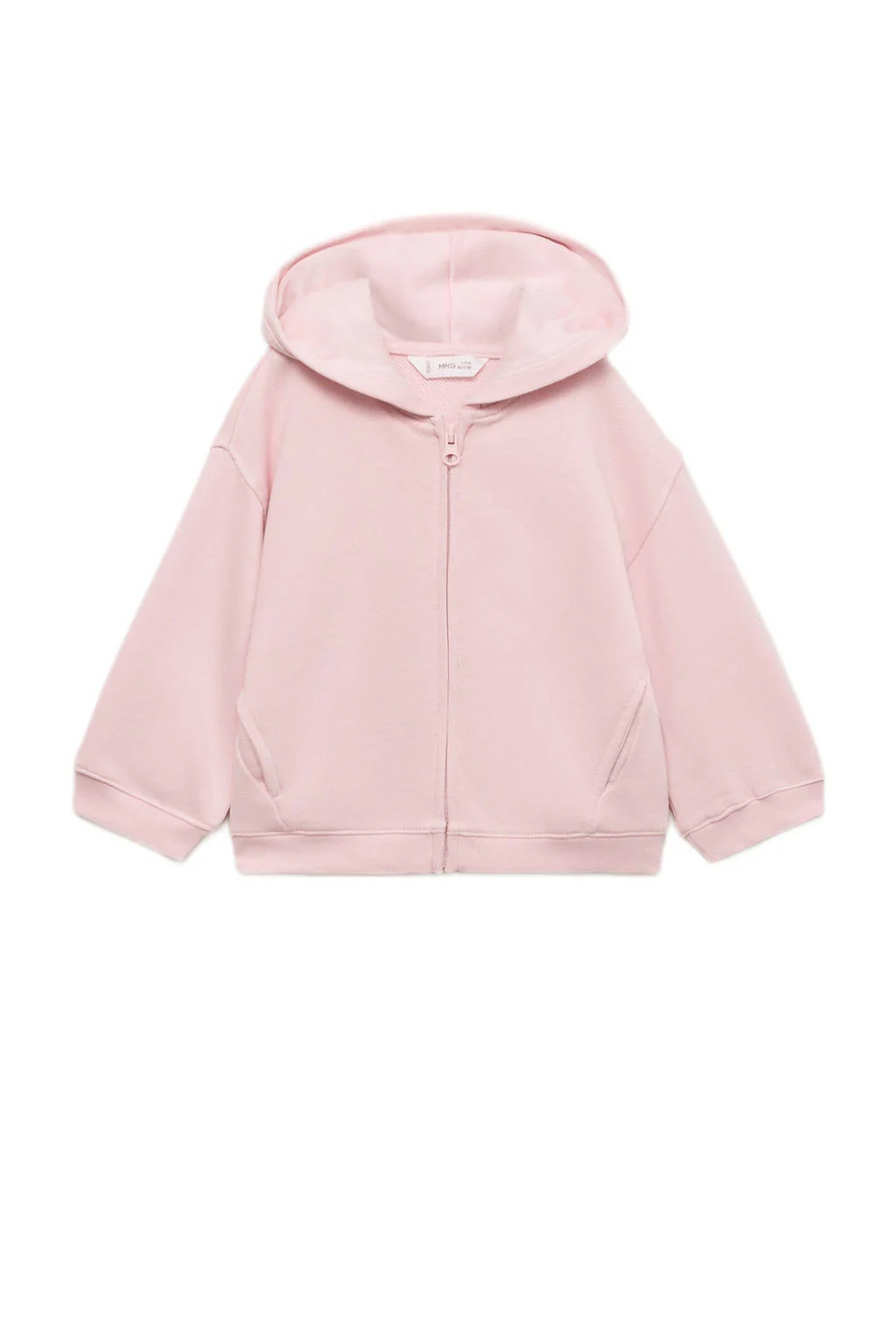 Mango Kids sweatvest roze