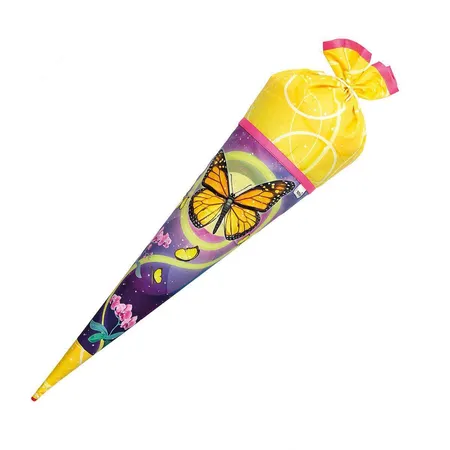 Roth Schultüte Stoffwunder Schmetterling 70cm rund