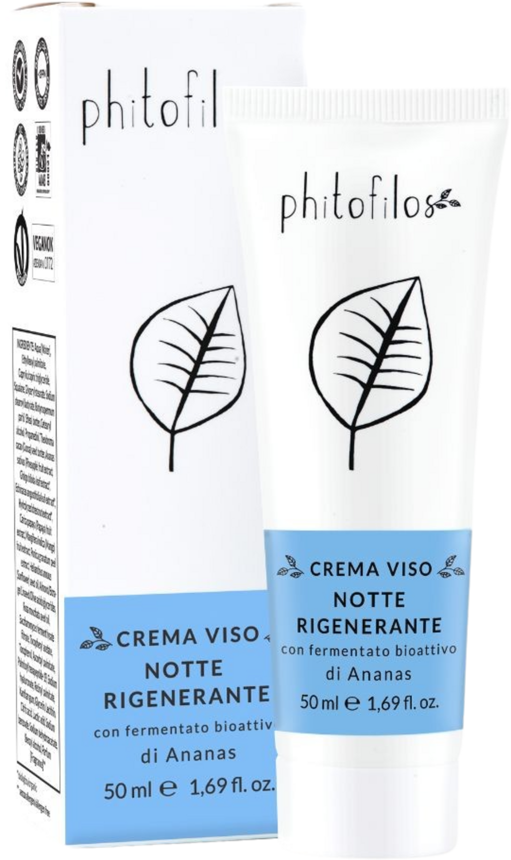 Phitofilos  Regenerierende Nachtcreme, 50 ml
