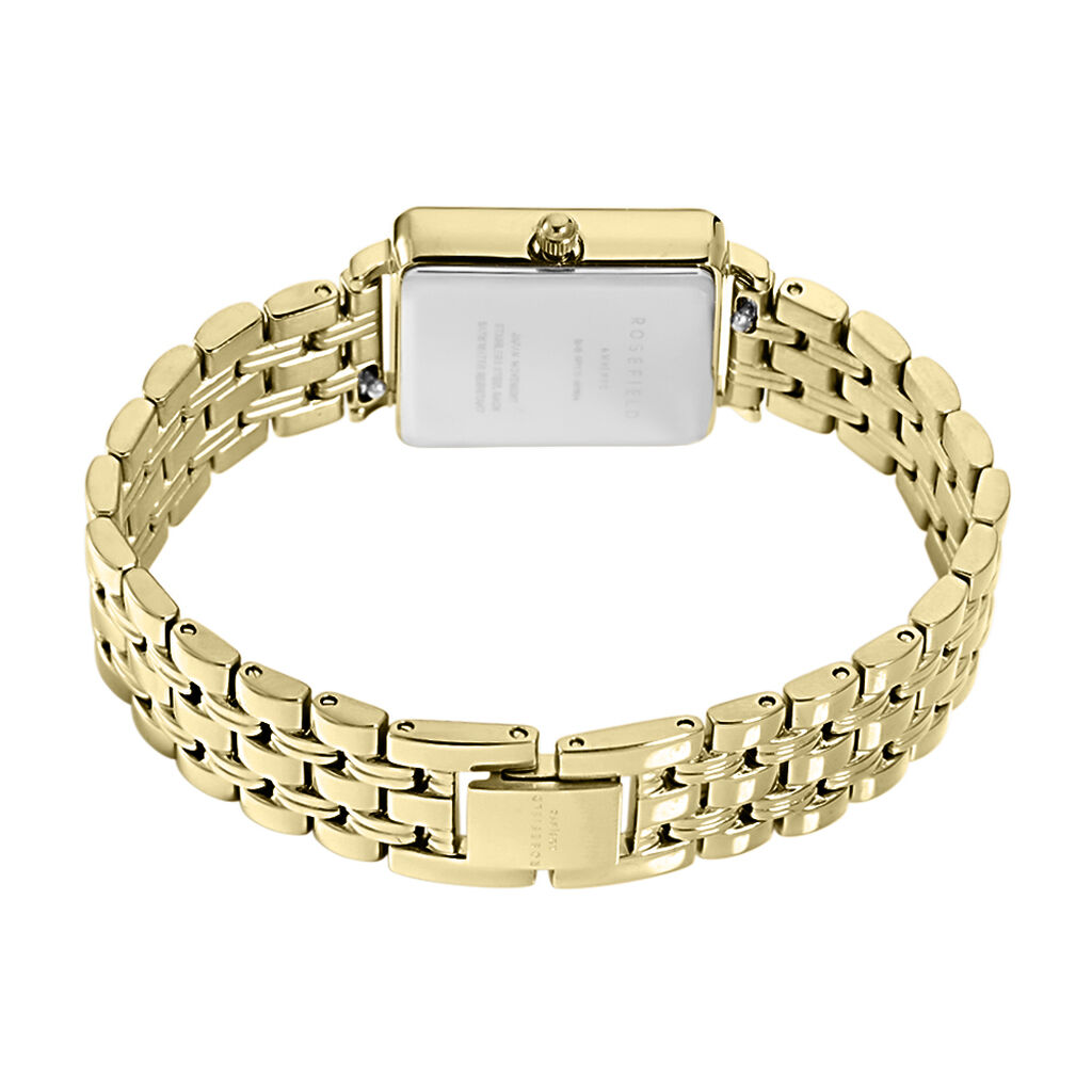 Montre Rosefield Boxy Xs Champagne