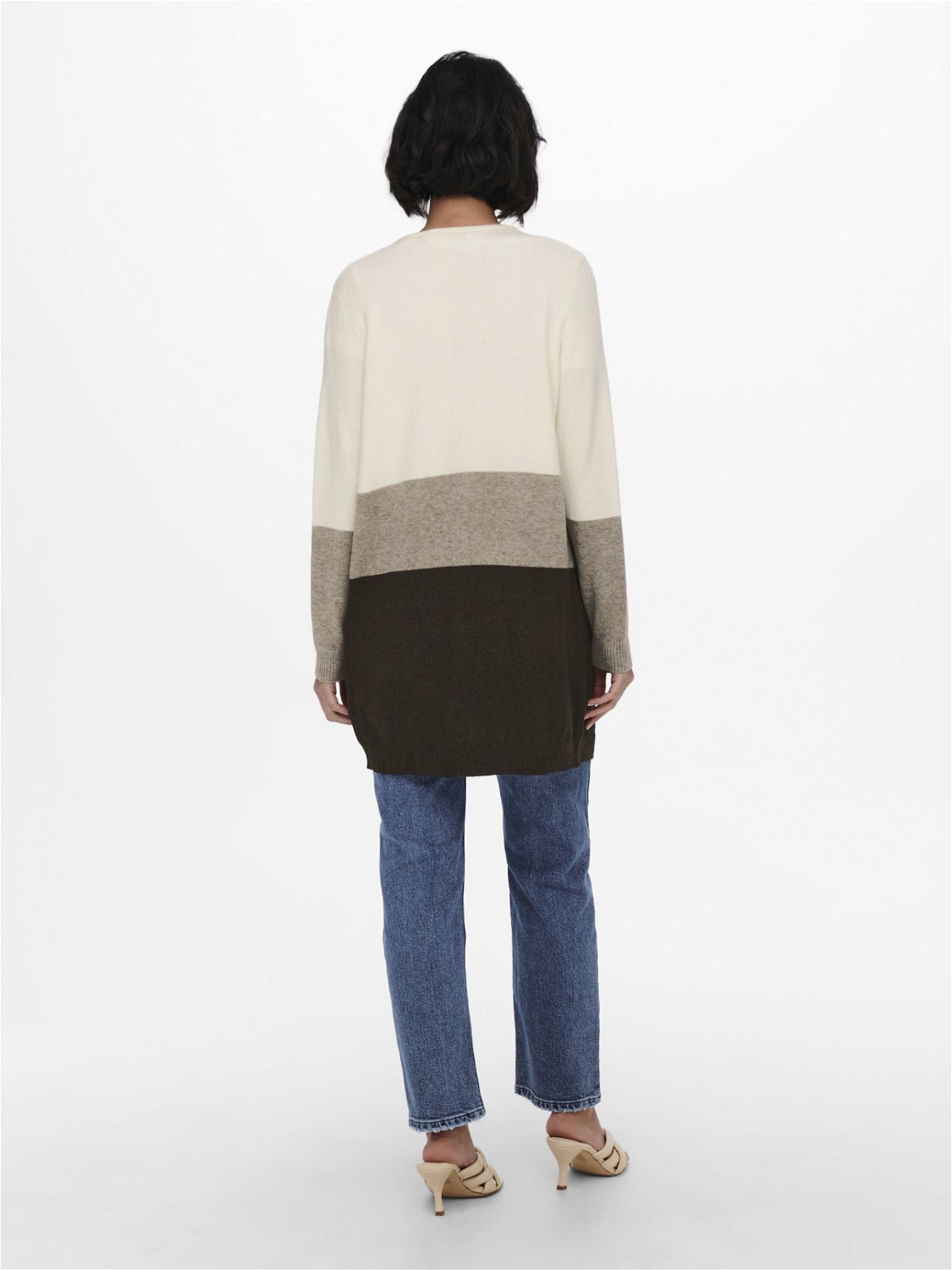ONLQUEEN Strickjacke Whitecap Gray