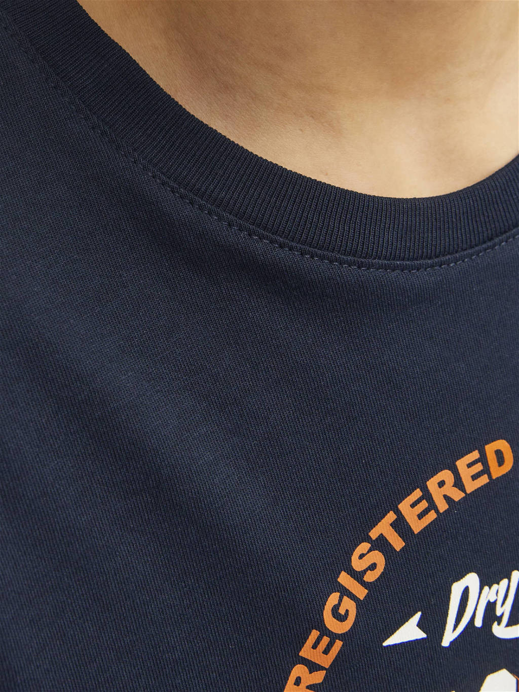 JACK & JONES longsleeve JJELOGO met logo wit