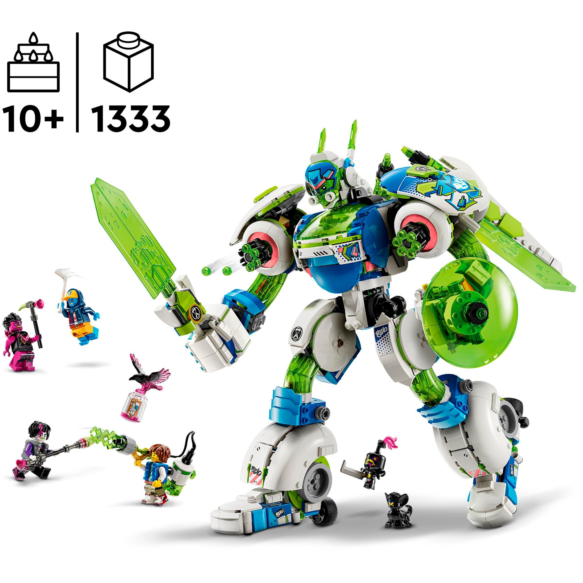 LEGO Konstruktionsspielzeug DREAMZzz Mateo und Z-Blob der Ritter-Mech