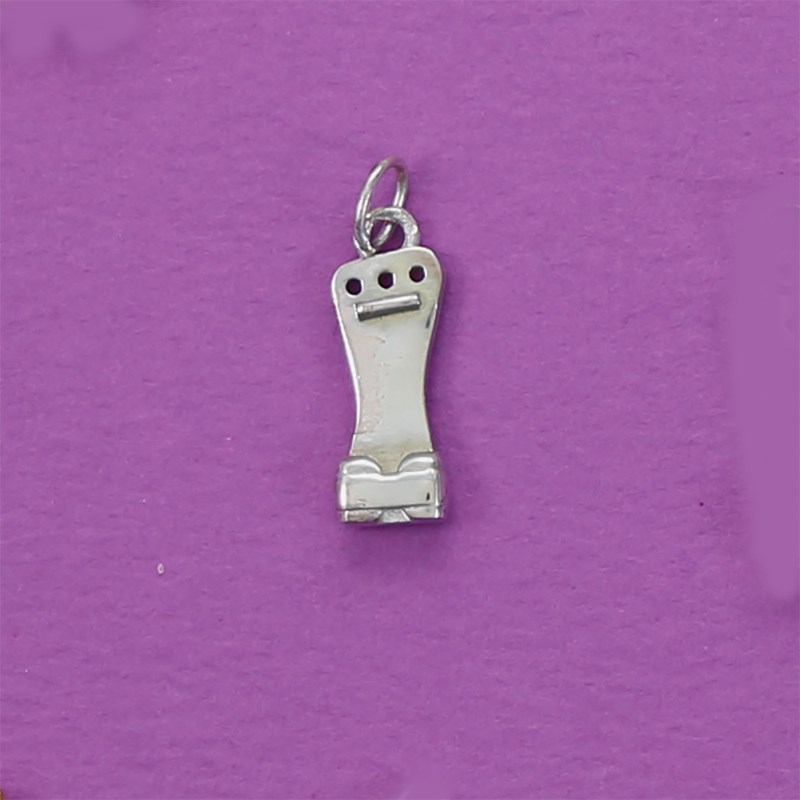 Pendentif manique de gymnastique - Argent massif