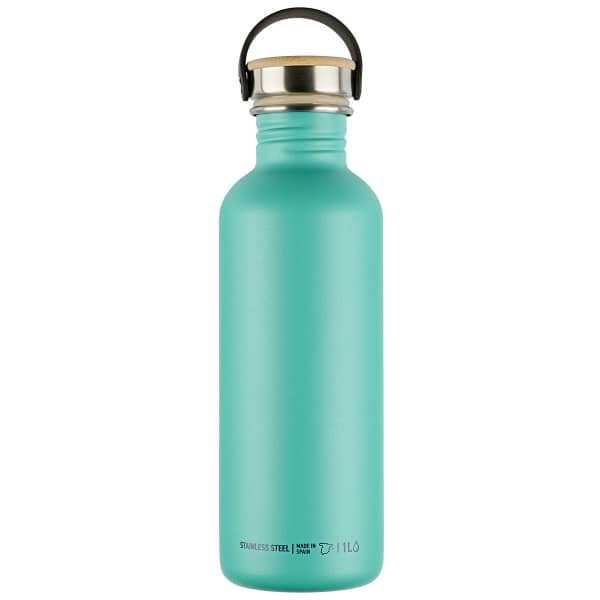 Gourde SUMMIT GOURDE ACIER BOUCHON BAMBOU 1L TURQUOISE